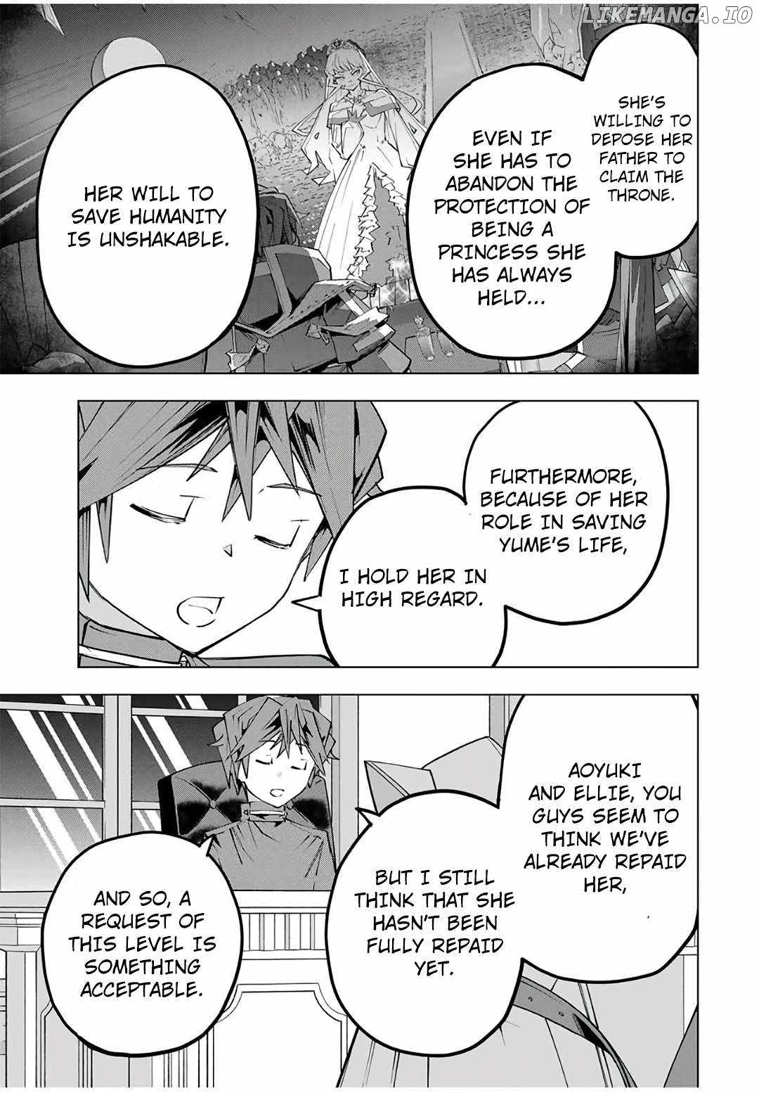 Shinjiteita Nakama-tachi ni Dungeon Okuchi de Korosarekaketa ga Gift "Mugen Gacha" de Level 9999 no Nakama-tachi o Te ni Irete Moto Party Member to Sekai ni Fukushuu & "Zamaa!" Shimasu! Chapter 149 — Page 12