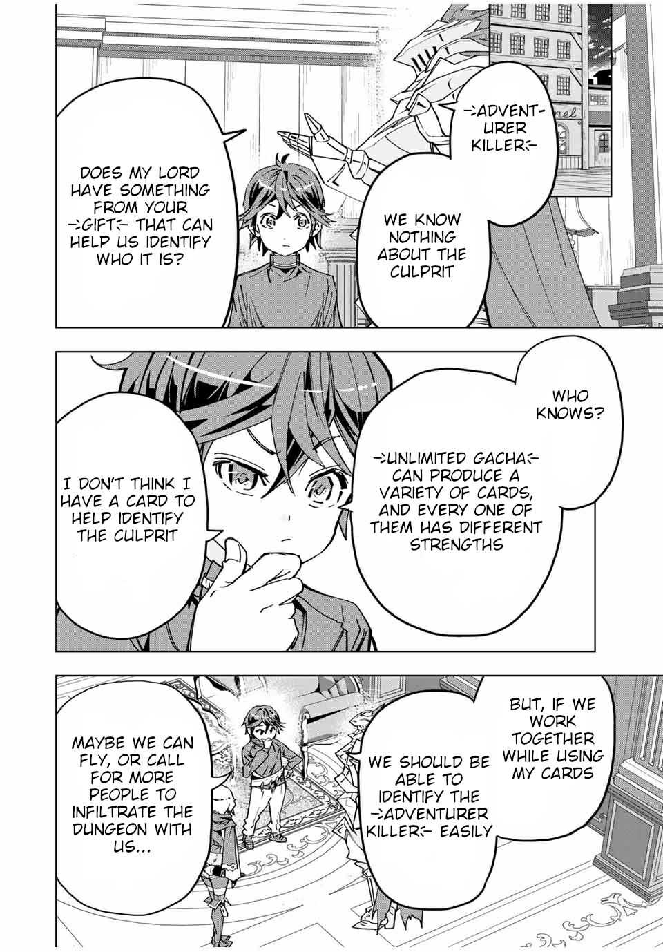 Shinjiteita Nakama-tachi ni Dungeon Okuchi de Korosarekaketa ga Gift "Mugen Gacha" de Level 9999 no Nakama-tachi o Te ni Irete Moto Party Member to Sekai ni Fukushuu & "Zamaa!" Shimasu! Chapter 16 — Page 11