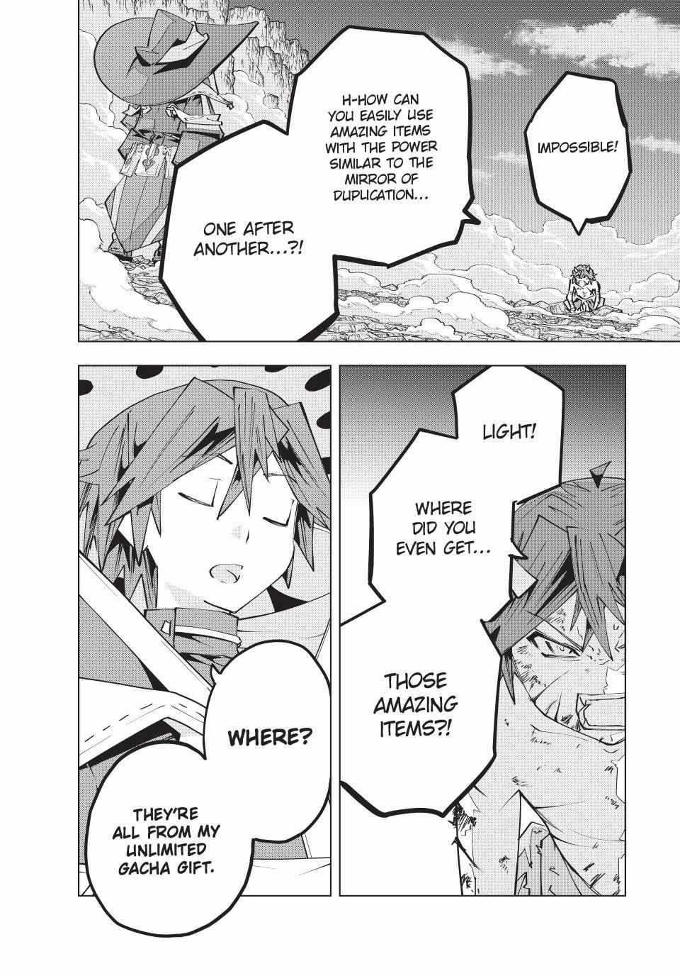 Shinjiteita Nakama-tachi ni Dungeon Okuchi de Korosarekaketa ga Gift "Mugen Gacha" de Level 9999 no Nakama-tachi o Te ni Irete Moto Party Member to Sekai ni Fukushuu & "Zamaa!" Shimasu! Chapter 195 — Page 23