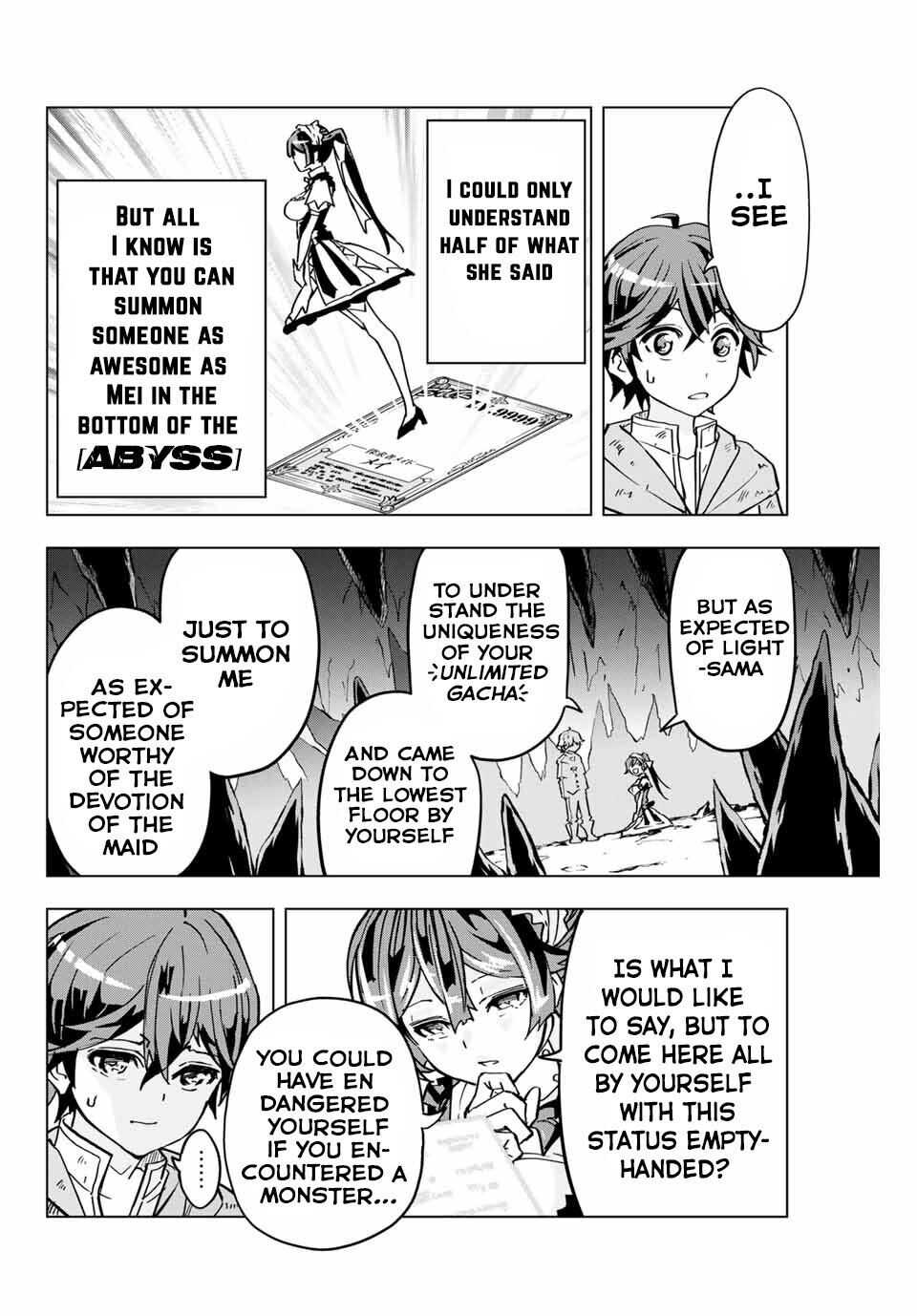 Shinjiteita Nakama-tachi ni Dungeon Okuchi de Korosarekaketa ga Gift "Mugen Gacha" de Level 9999 no Nakama-tachi o Te ni Irete Moto Party Member to Sekai ni Fukushuu & "Zamaa!" Shimasu! Chapter 2 — Page 13