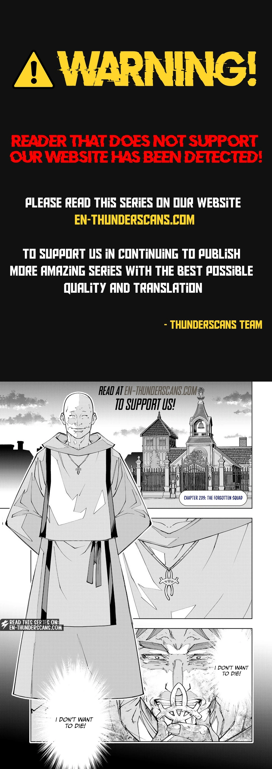 Shinjiteita Nakama-tachi ni Dungeon Okuchi de Korosarekaketa ga Gift "Mugen Gacha" de Level 9999 no Nakama-tachi o Te ni Irete Moto Party Member to Sekai ni Fukushuu & "Zamaa!" Shimasu! Chapter 209 — Page 1