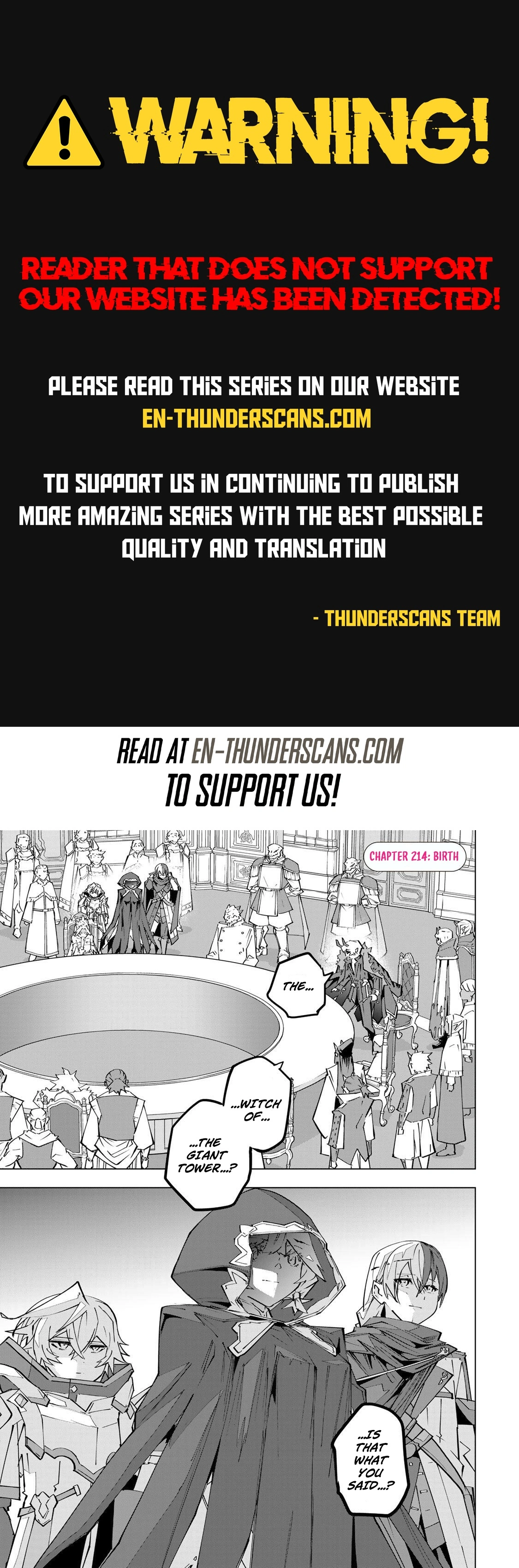Shinjiteita Nakama-tachi ni Dungeon Okuchi de Korosarekaketa ga Gift "Mugen Gacha" de Level 9999 no Nakama-tachi o Te ni Irete Moto Party Member to Sekai ni Fukushuu & "Zamaa!" Shimasu! Chapter 214 — Page 1