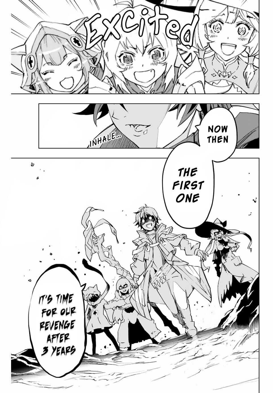 Shinjiteita Nakama-tachi ni Dungeon Okuchi de Korosarekaketa ga Gift "Mugen Gacha" de Level 9999 no Nakama-tachi o Te ni Irete Moto Party Member to Sekai ni Fukushuu & "Zamaa!" Shimasu! Chapter 3 — Page 14