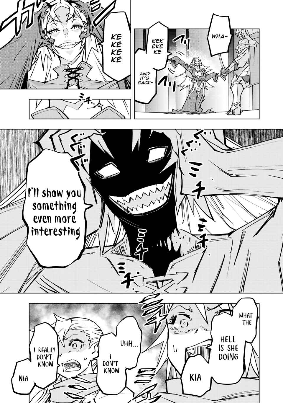 Shinjiteita Nakama-tachi ni Dungeon Okuchi de Korosarekaketa ga Gift "Mugen Gacha" de Level 9999 no Nakama-tachi o Te ni Irete Moto Party Member to Sekai ni Fukushuu & "Zamaa!" Shimasu! Chapter 34 — Page 14