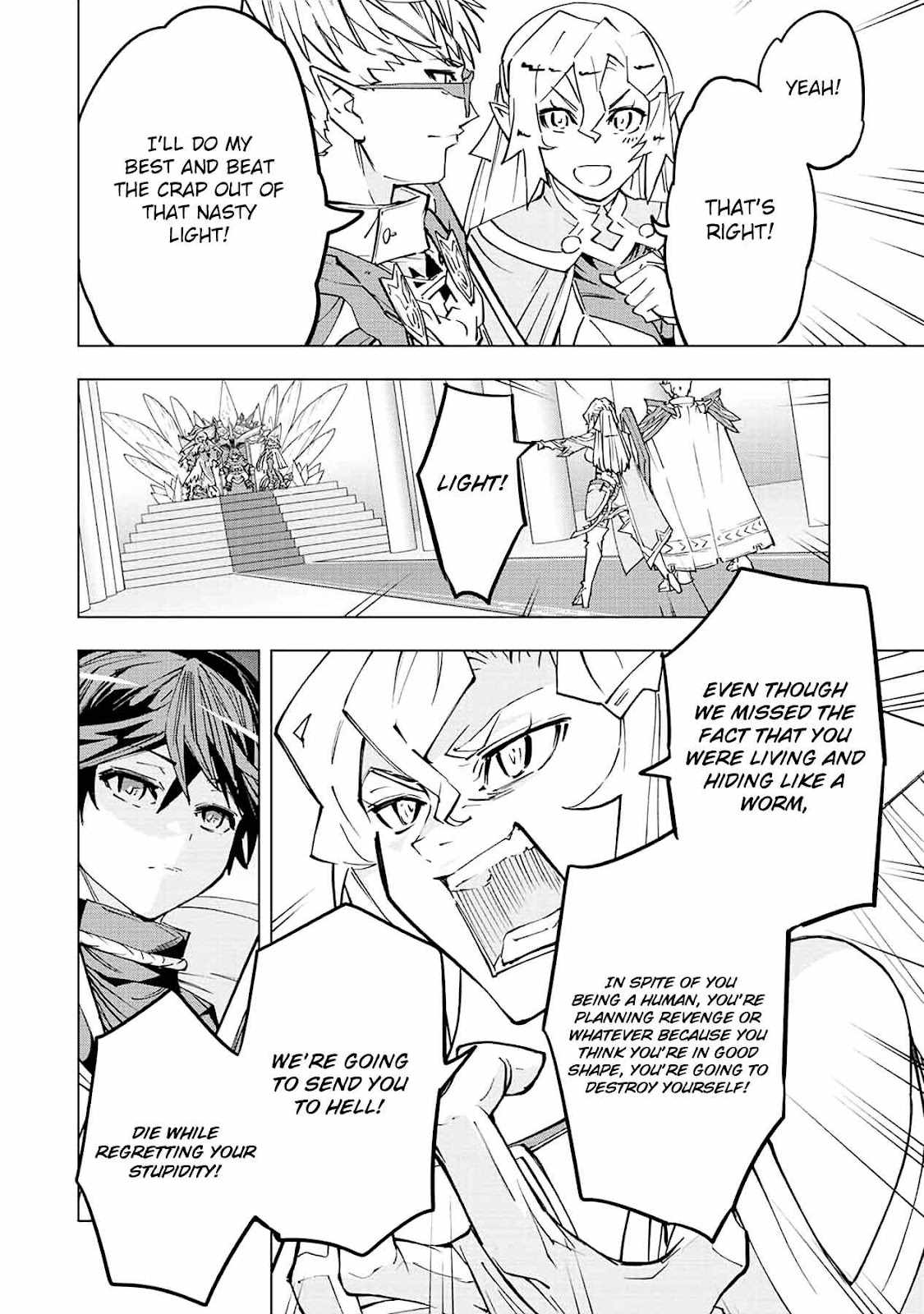 Shinjiteita Nakama-tachi ni Dungeon Okuchi de Korosarekaketa ga Gift "Mugen Gacha" de Level 9999 no Nakama-tachi o Te ni Irete Moto Party Member to Sekai ni Fukushuu & "Zamaa!" Shimasu! Chapter 43 — Page 7