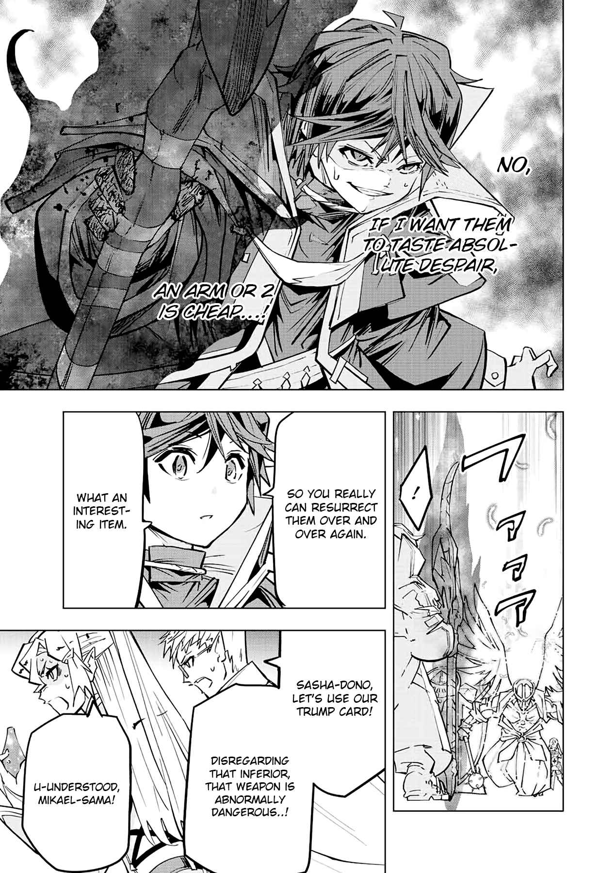 Shinjiteita Nakama-tachi ni Dungeon Okuchi de Korosarekaketa ga Gift "Mugen Gacha" de Level 9999 no Nakama-tachi o Te ni Irete Moto Party Member to Sekai ni Fukushuu & "Zamaa!" Shimasu! Chapter 46 — Page 5