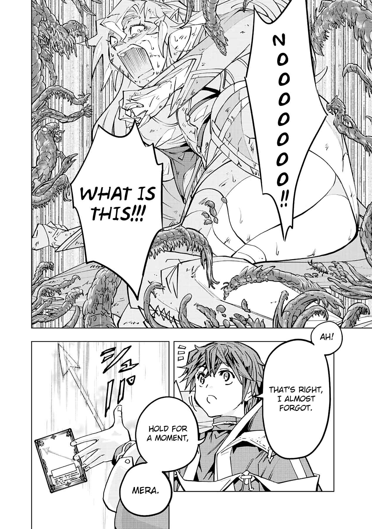 Shinjiteita Nakama-tachi ni Dungeon Okuchi de Korosarekaketa ga Gift "Mugen Gacha" de Level 9999 no Nakama-tachi o Te ni Irete Moto Party Member to Sekai ni Fukushuu & "Zamaa!" Shimasu! Chapter 48 — Page 23
