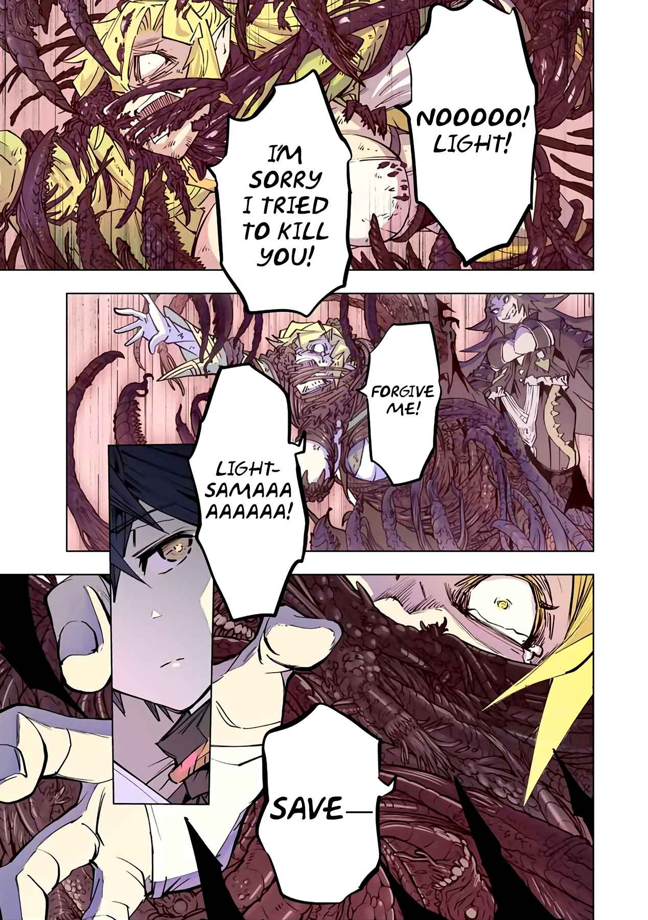 Shinjiteita Nakama-tachi ni Dungeon Okuchi de Korosarekaketa ga Gift "Mugen Gacha" de Level 9999 no Nakama-tachi o Te ni Irete Moto Party Member to Sekai ni Fukushuu & "Zamaa!" Shimasu! Chapter 48 — Page 28