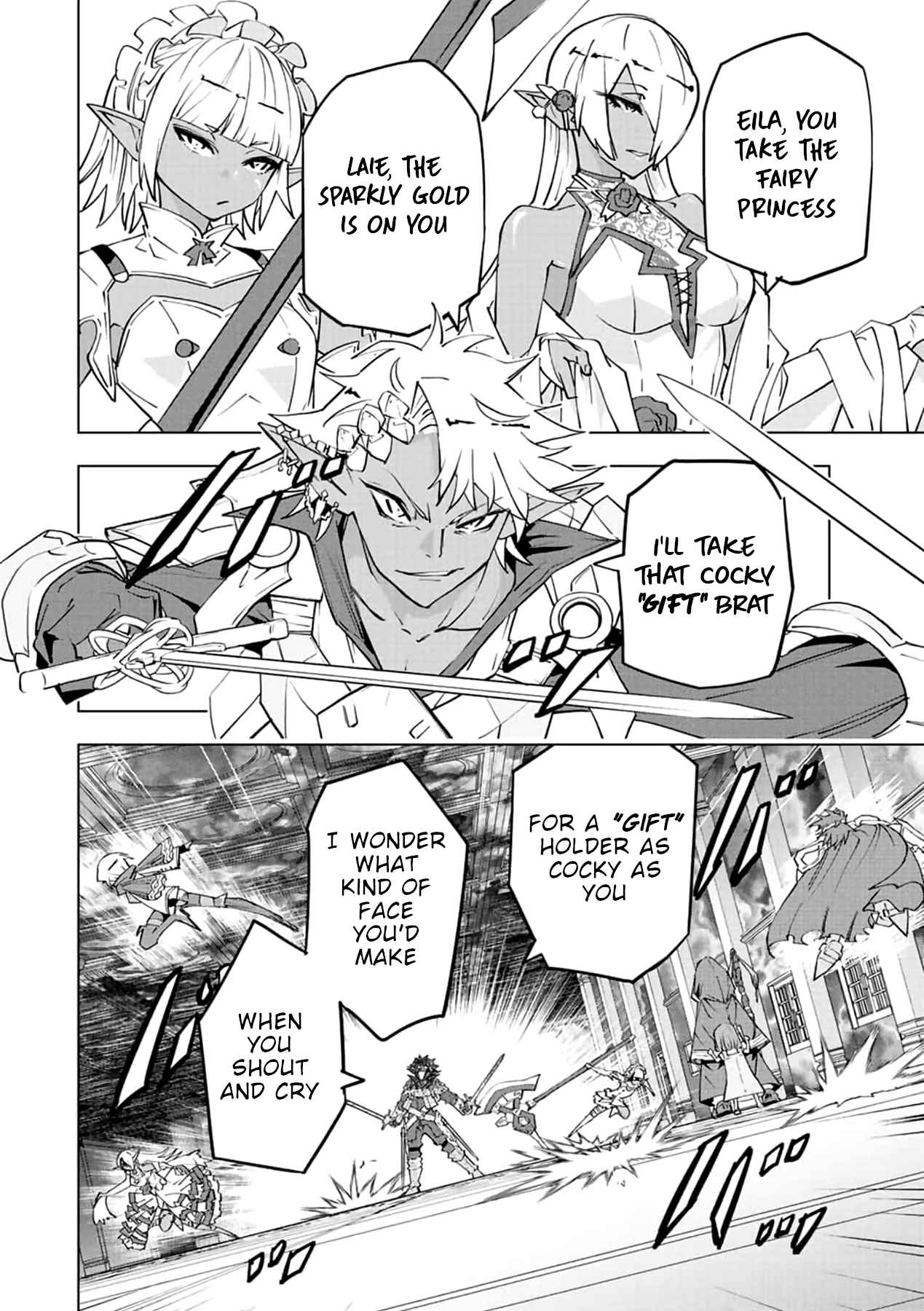 Shinjiteita Nakama-tachi ni Dungeon Okuchi de Korosarekaketa ga Gift "Mugen Gacha" de Level 9999 no Nakama-tachi o Te ni Irete Moto Party Member to Sekai ni Fukushuu & "Zamaa!" Shimasu! Chapter 58.1 — Page 7