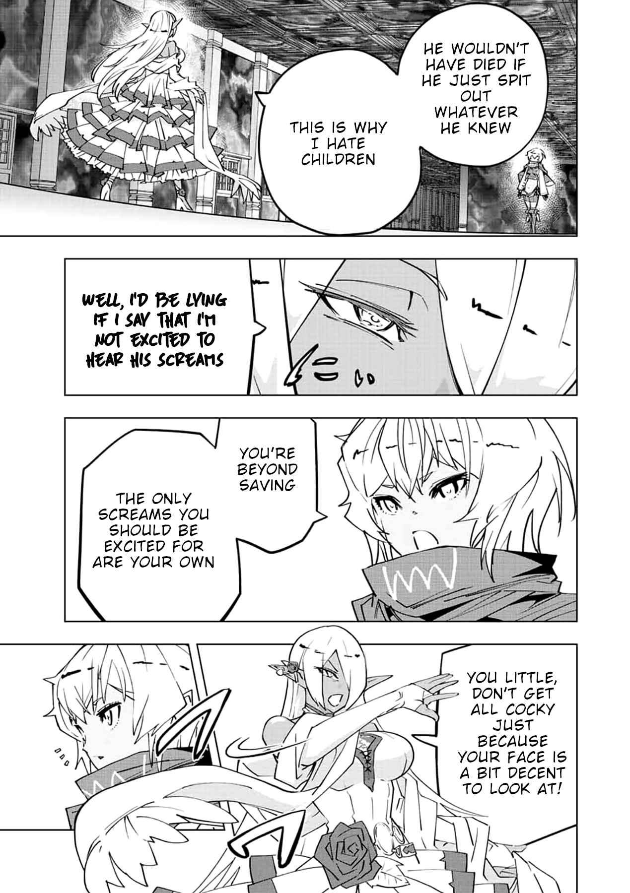Shinjiteita Nakama-tachi ni Dungeon Okuchi de Korosarekaketa ga Gift "Mugen Gacha" de Level 9999 no Nakama-tachi o Te ni Irete Moto Party Member to Sekai ni Fukushuu & "Zamaa!" Shimasu! Chapter 58.1 — Page 8