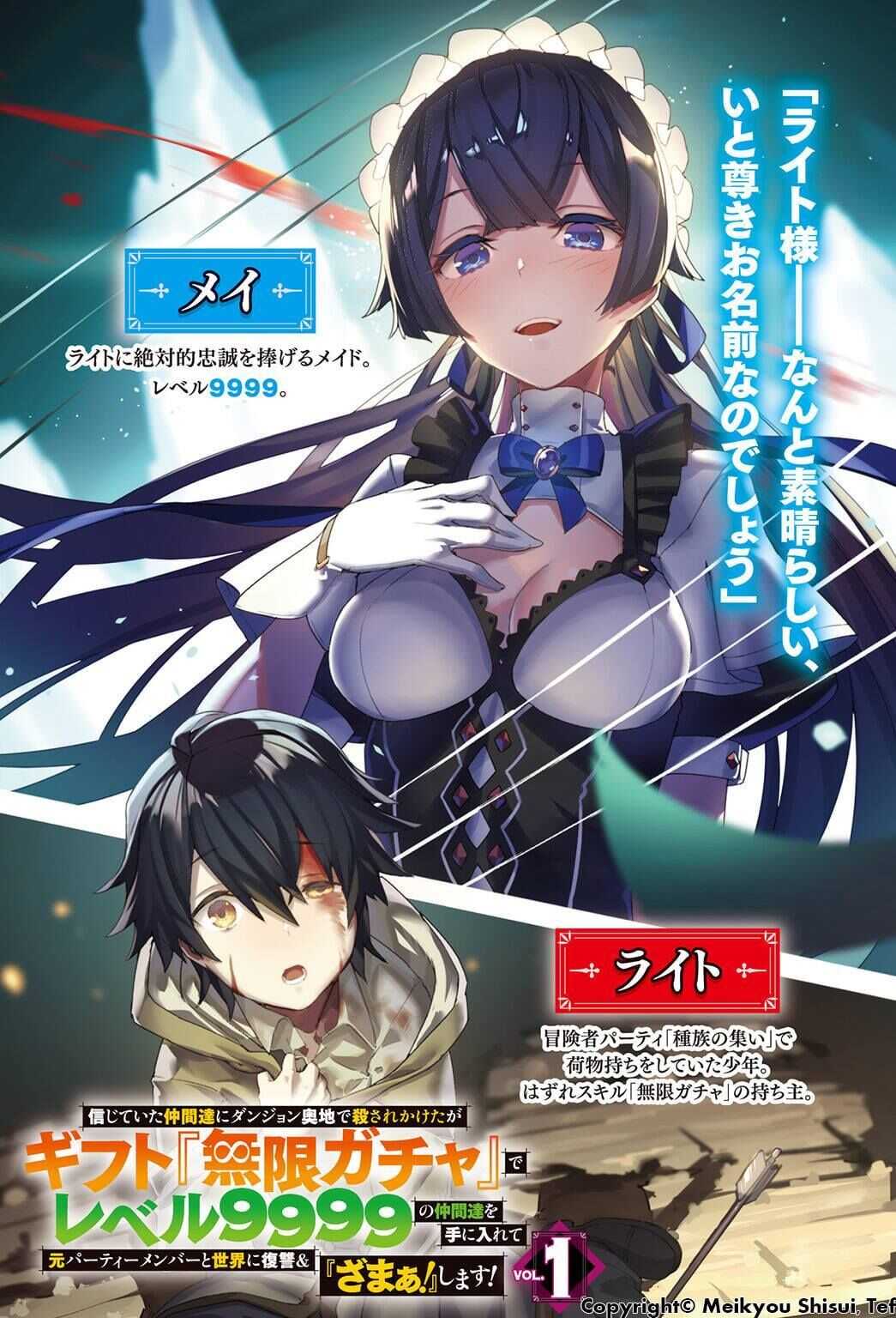 Shinjiteita Nakama-tachi ni Dungeon Okuchi de Korosarekaketa ga Gift "Mugen Gacha" de Level 9999 no Nakama-tachi o Te ni Irete Moto Party Member to Sekai ni Fukushuu & "Zamaa!" Shimasu! Chapter 8.5 — Page 4