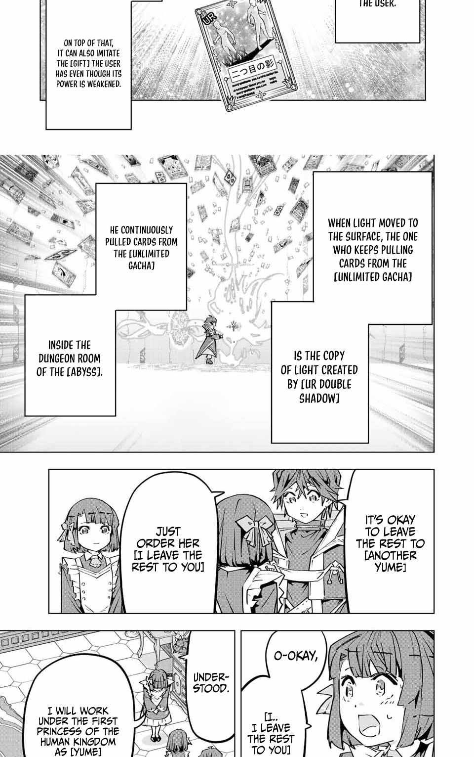 Shinjiteita Nakama-tachi ni Dungeon Okuchi de Korosarekaketa ga Gift "Mugen Gacha" de Level 9999 no Nakama-tachi o Te ni Irete Moto Party Member to Sekai ni Fukushuu & "Zamaa!" Shimasu! Chapter 82 — Page 9