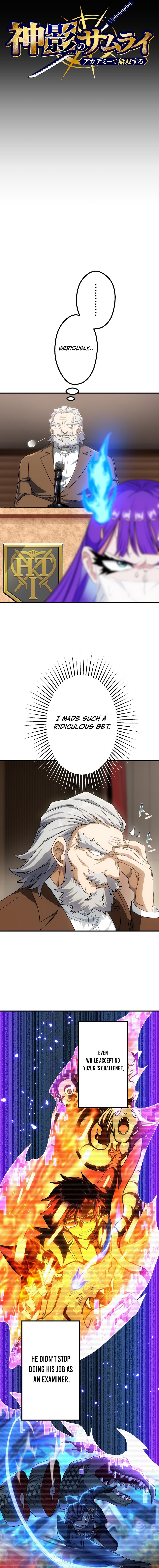 Shinkage no Samurai, Academy de Musou suru Chapter 12 — Page 6
