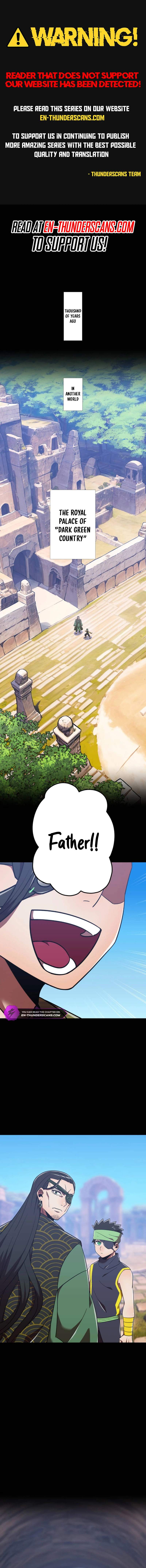 Shinketsu no Kyuuseishu ~0.00000001% wo Hikiate Saikyou e~ Chapter 121 — Page 1