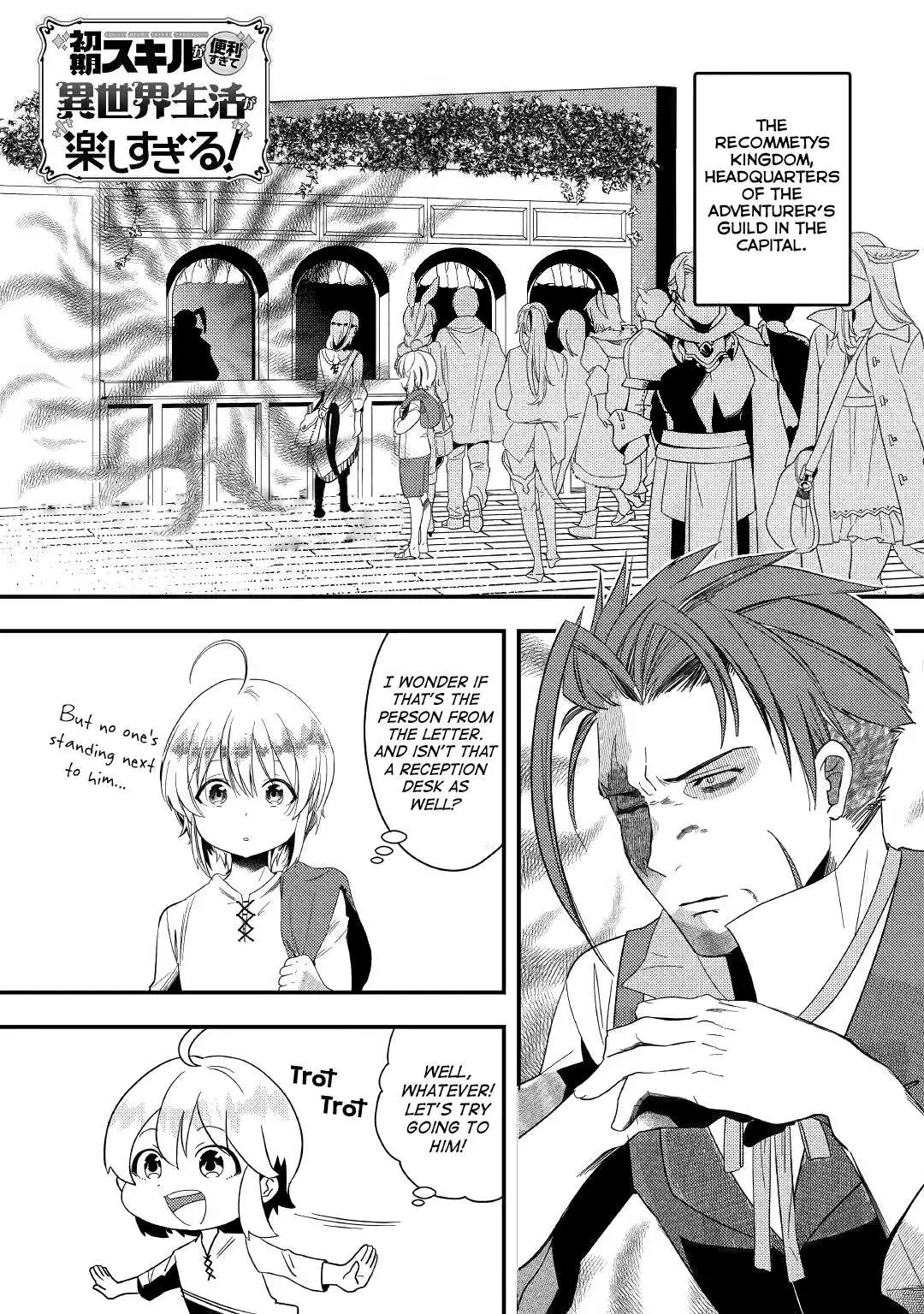 Shoki Skill ga Benri sugite Isekai Seikatsu ga Tanoshisugiru! Chapter 2 — Page 1
