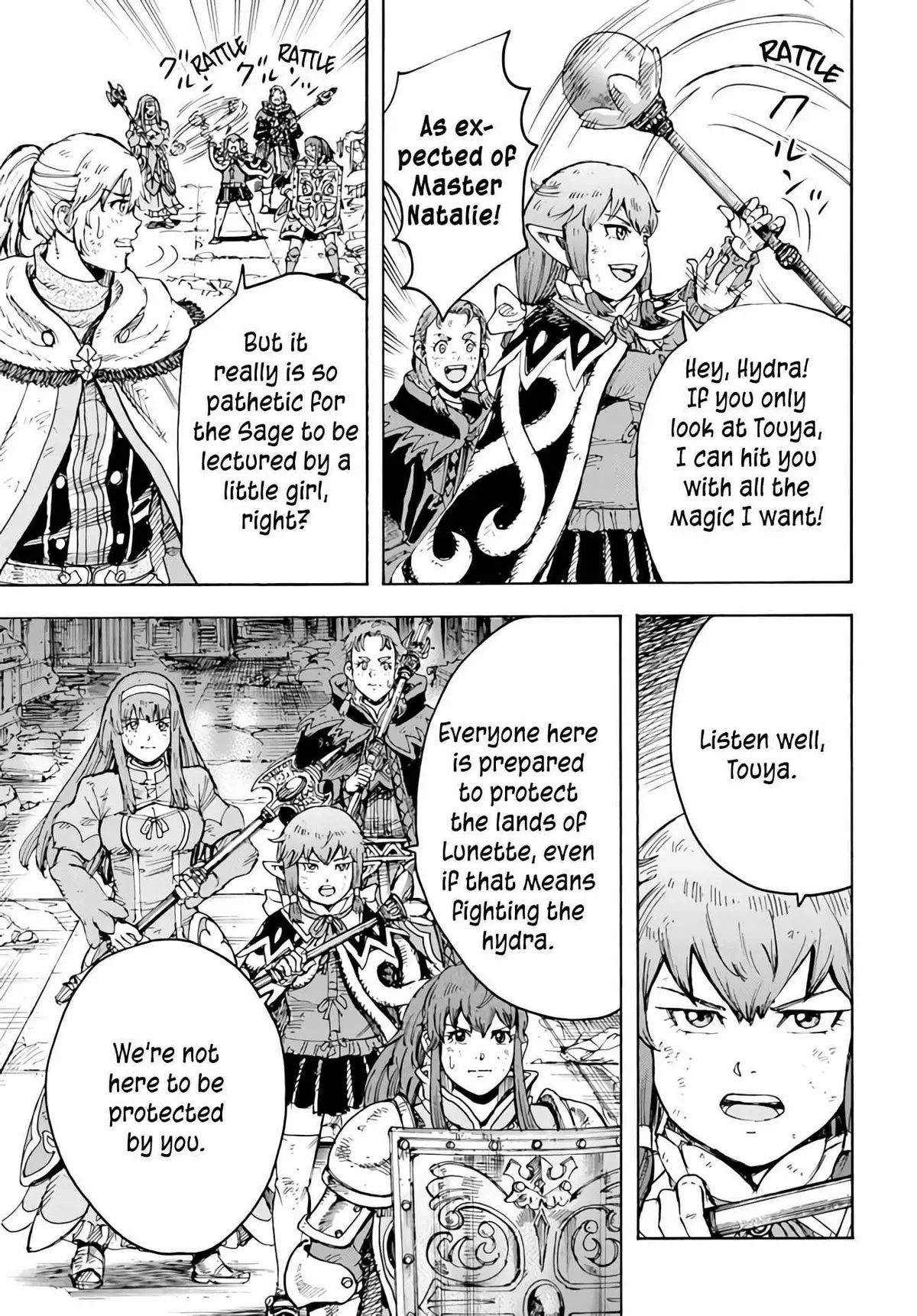 Shoukan Sareta Kenja wa Isekai o Yuku: Saikyou na no wa Fuyou Zaiko no Aitemu deshita Chapter 35 — Page 19