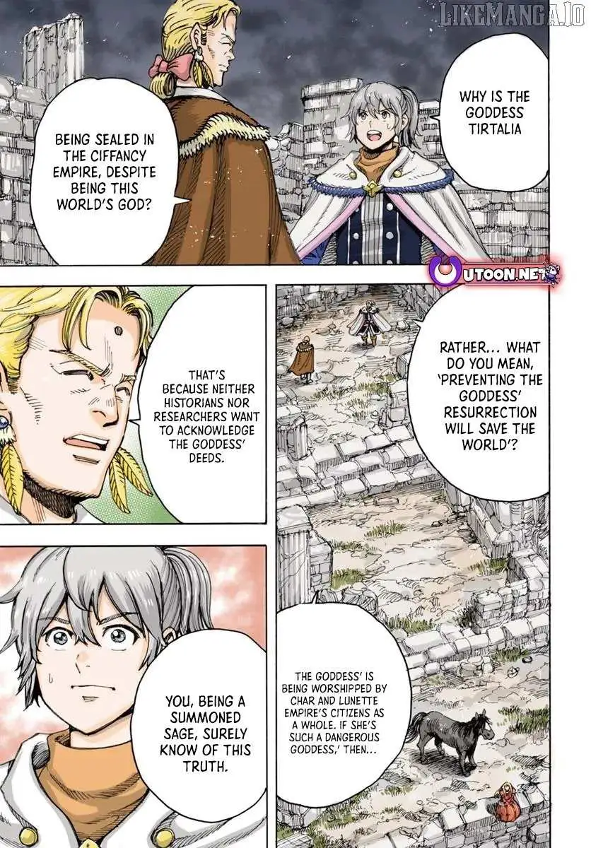 Shoukan Sareta Kenja wa Isekai o Yuku: Saikyou na no wa Fuyou Zaiko no Aitemu deshita Chapter 53 — Page 1