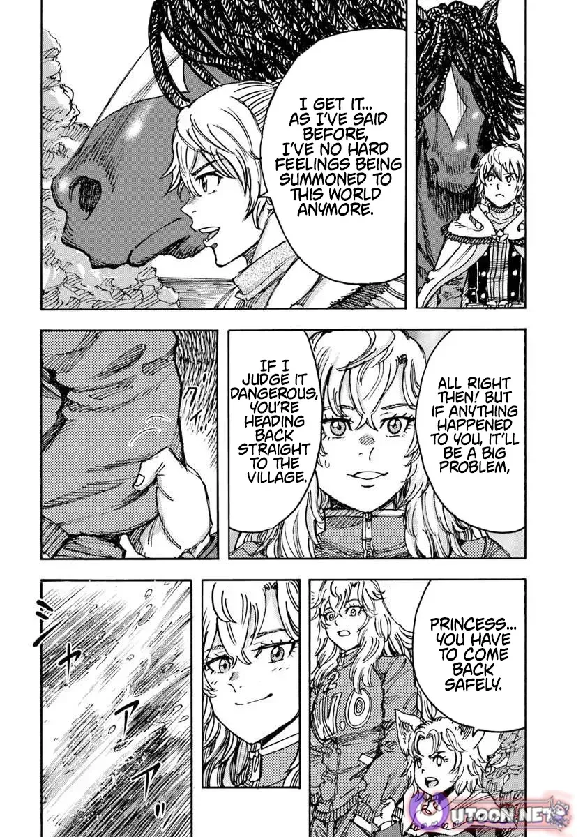 Shoukan Sareta Kenja wa Isekai o Yuku: Saikyou na no wa Fuyou Zaiko no Aitemu deshita Chapter 58.1 — Page 10