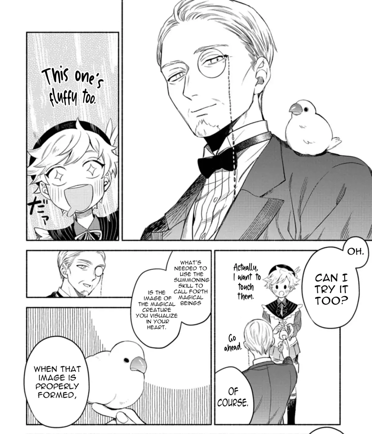 Shoukan Sukiru o Keishou shitanode, Kiwamete Miyou to Omoimasu! ~Mofumofu Mahou seibutsu to Isekai Life o Mankitsuchuu~ Chapter 1 — Page 60