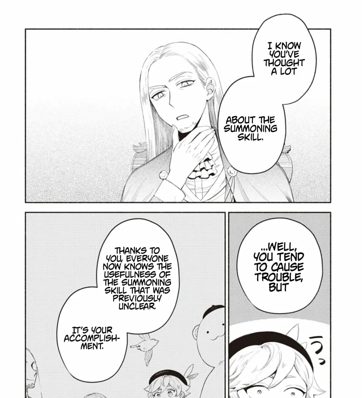 Shoukan Sukiru o Keishou shitanode, Kiwamete Miyou to Omoimasu! ~Mofumofu Mahou seibutsu to Isekai Life o Mankitsuchuu~ Chapter 10.1 — Page 8
