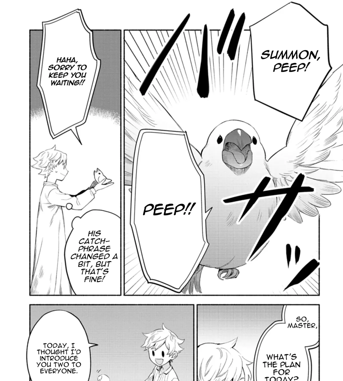 Shoukan Sukiru o Keishou shitanode, Kiwamete Miyou to Omoimasu! ~Mofumofu Mahou seibutsu to Isekai Life o Mankitsuchuu~ Chapter 3 — Page 34
