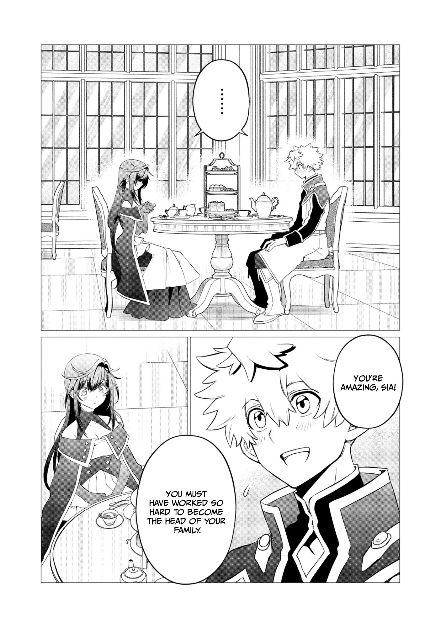 Shukuteki no Ie no Toushu o Tsuma ni Moraimashita: Tsuma wa Karen de Hakanakute Yasashikute Kashikokute Kawaikute Saikou desu Chapter 2.1 — Page 3