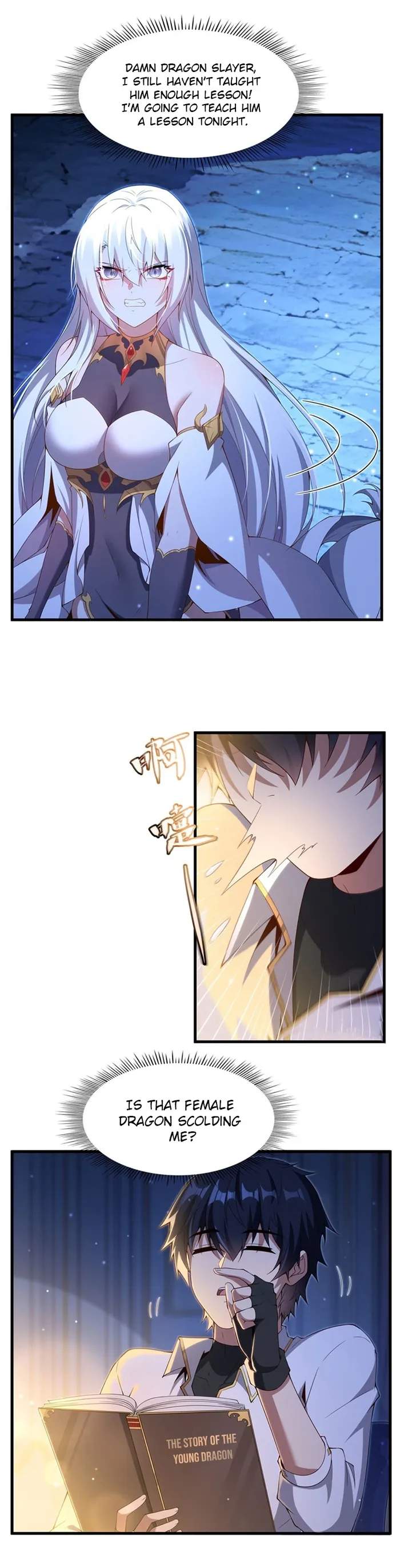 Shut Up, Evil Dragon, I Don't Want to Raise a Child With You Anymore Chapter 10 — Page 3