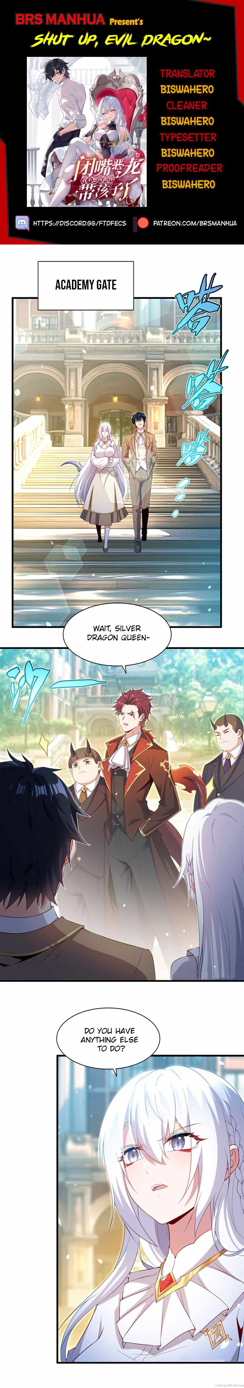 Shut Up, Evil Dragon, I Don't Want to Raise a Child With You Anymore Chapter 35 — Page 1