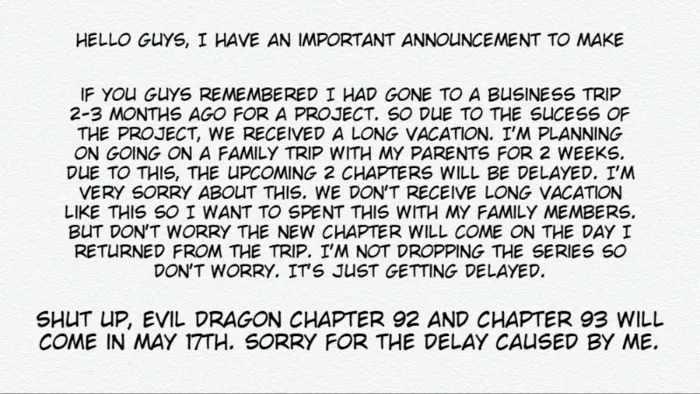 Shut Up, Evil Dragon, I Don't Want to Raise a Child With You Anymore Chapter 91 — Page 17