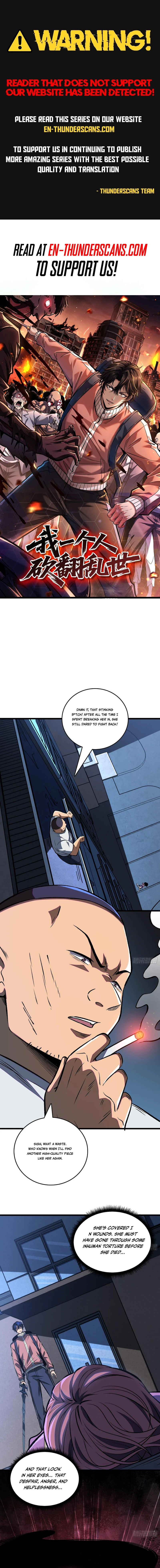 Solo Conqueror of the Chaotic World Chapter 04 — Page 1