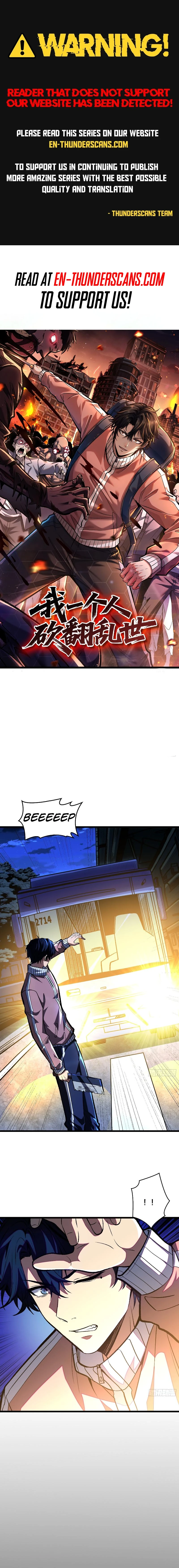 Solo Conqueror of the Chaotic World Chapter 3 — Page 1