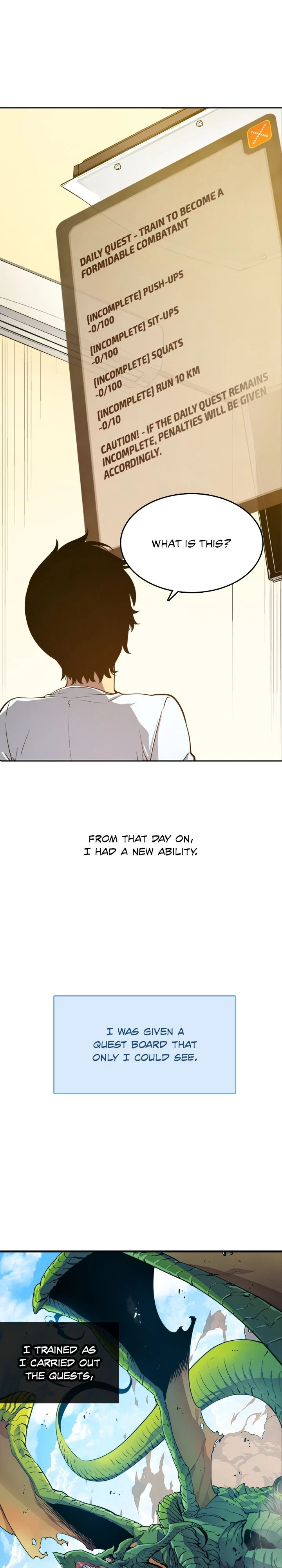 Solo Leveling Chapter 0 — Page 8