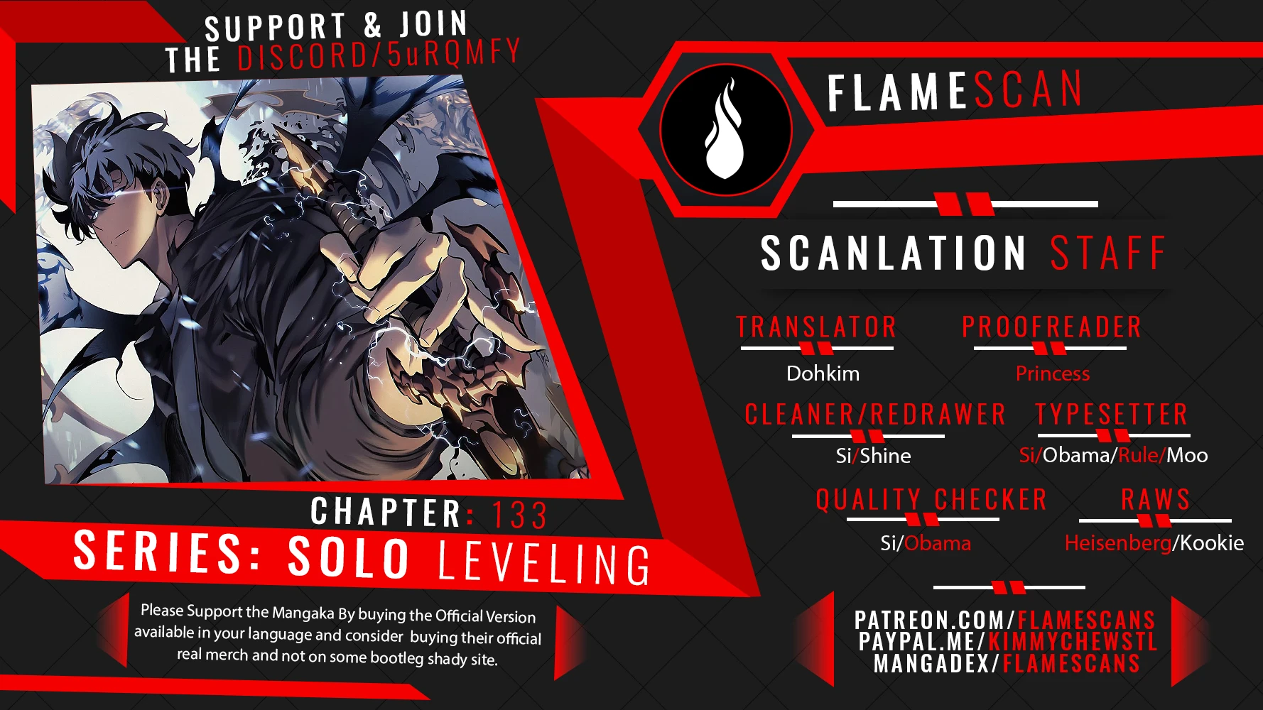 Solo Leveling Chapter 133 — Page 1