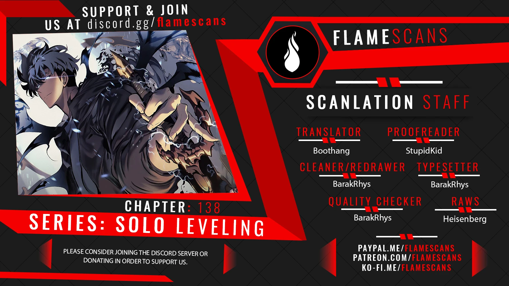 Solo Leveling Chapter 138 — Page 1