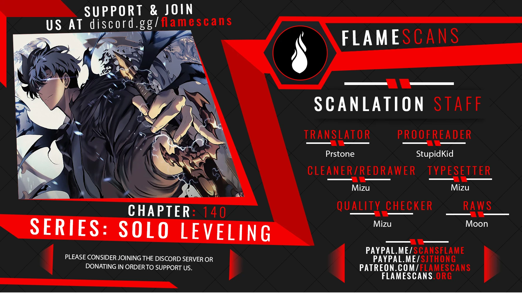 Solo Leveling Chapter 140 — Page 1