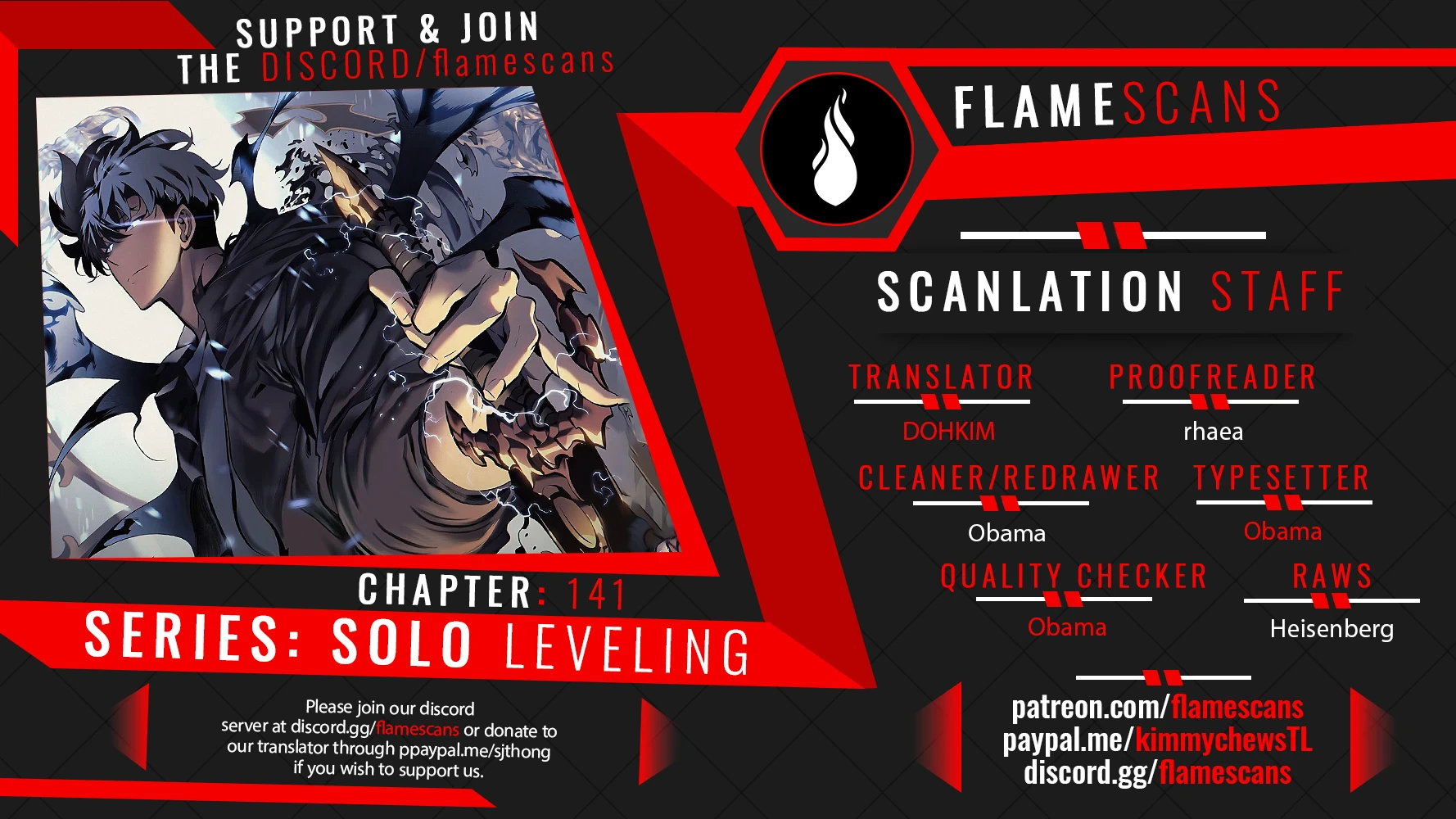 Solo Leveling Chapter 141 — Page 1