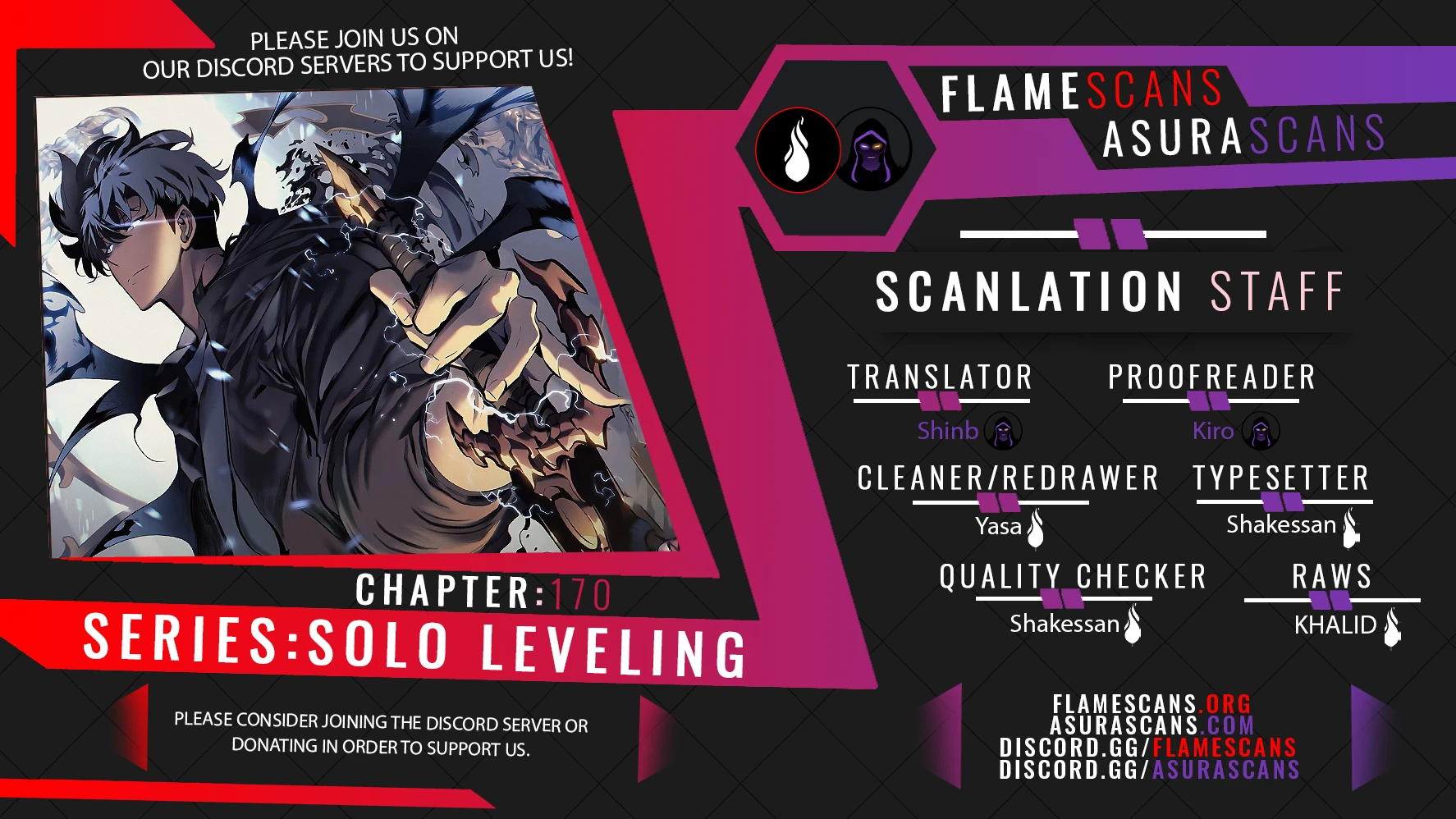 Solo Leveling Chapter 170 — Page 1
