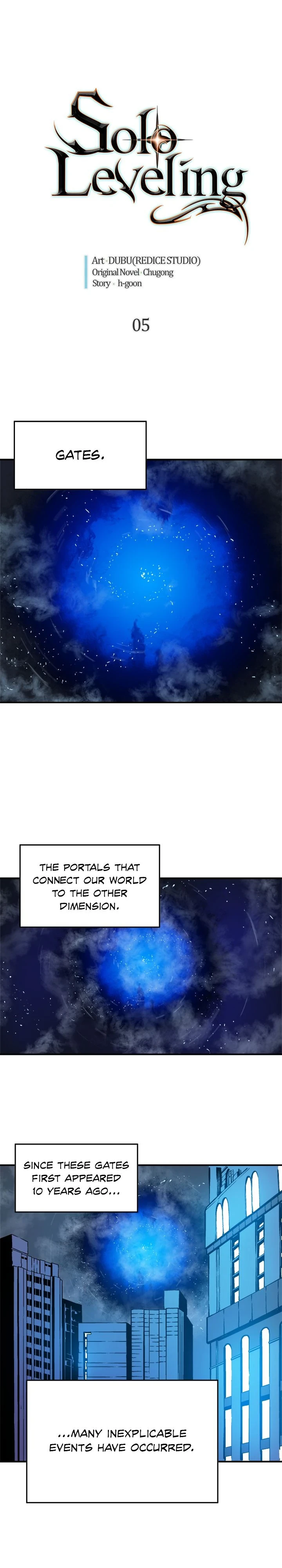 Solo Leveling Chapter 5 — Page 1