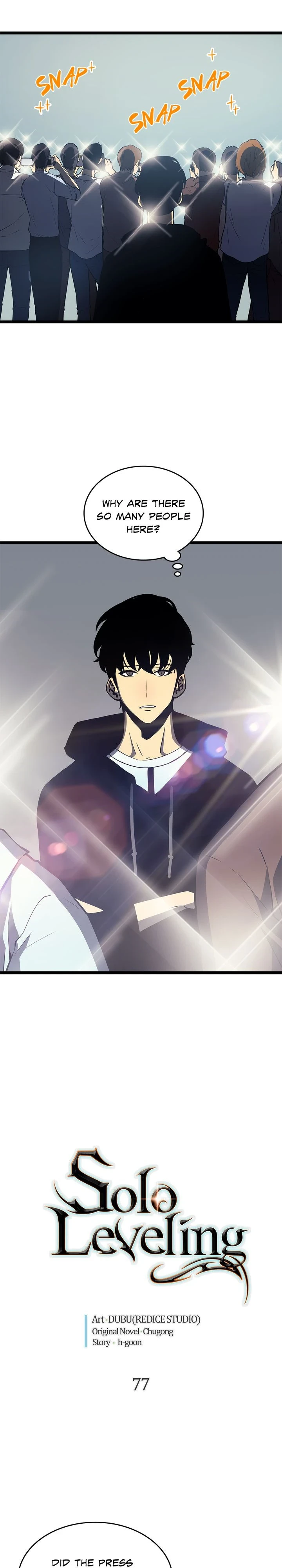 Solo Leveling Chapter 77 — Page 1