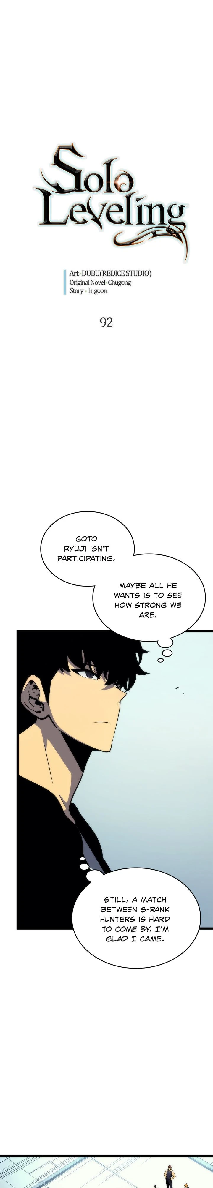 Solo Leveling Chapter 92 — Page 1