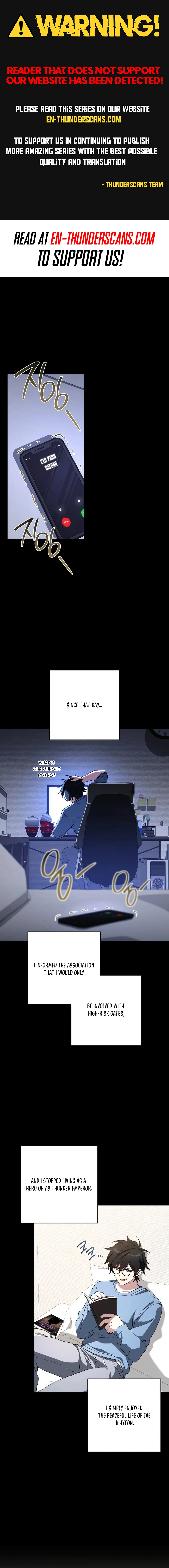 Sorry, I'd Like to Save the World, but I Have a Deadline to Meet Chapter 32 — Page 1