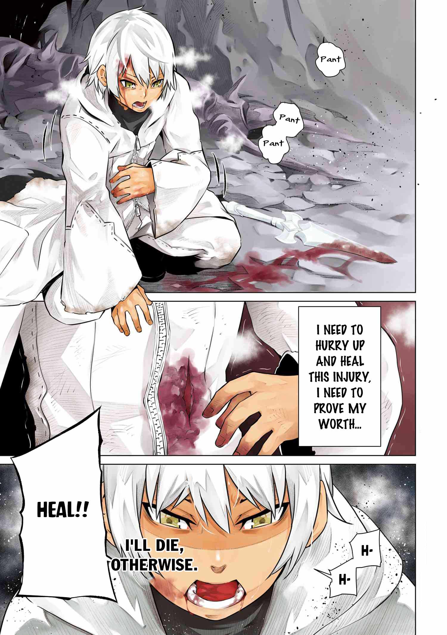 SSS-Rank Dungeon de Knife Ippon Tewatasare Tsuihou Sareta Shiro Madoushi: Yggdrasil no Noroi ni Yori Jakuten de Aru Maryoku Fusoku o Kokufukushi Sekai Saikyou e to Itaru Chapter 1 — Page 2