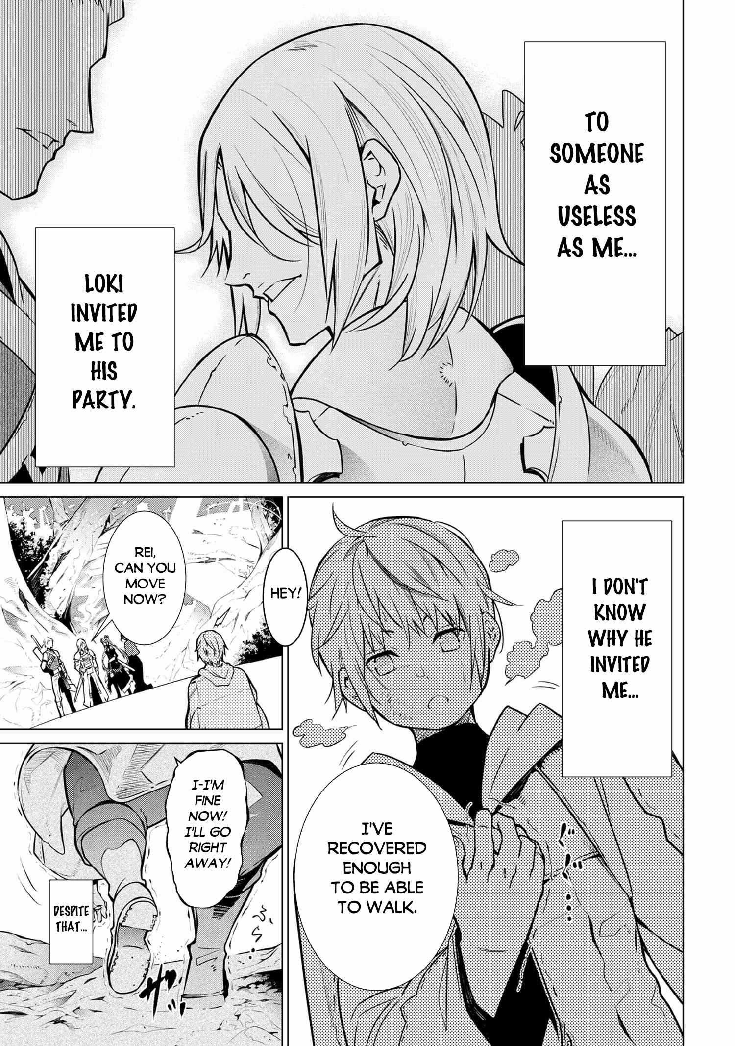 SSS-Rank Dungeon de Knife Ippon Tewatasare Tsuihou Sareta Shiro Madoushi: Yggdrasil no Noroi ni Yori Jakuten de Aru Maryoku Fusoku o Kokufukushi Sekai Saikyou e to Itaru Chapter 1 — Page 14