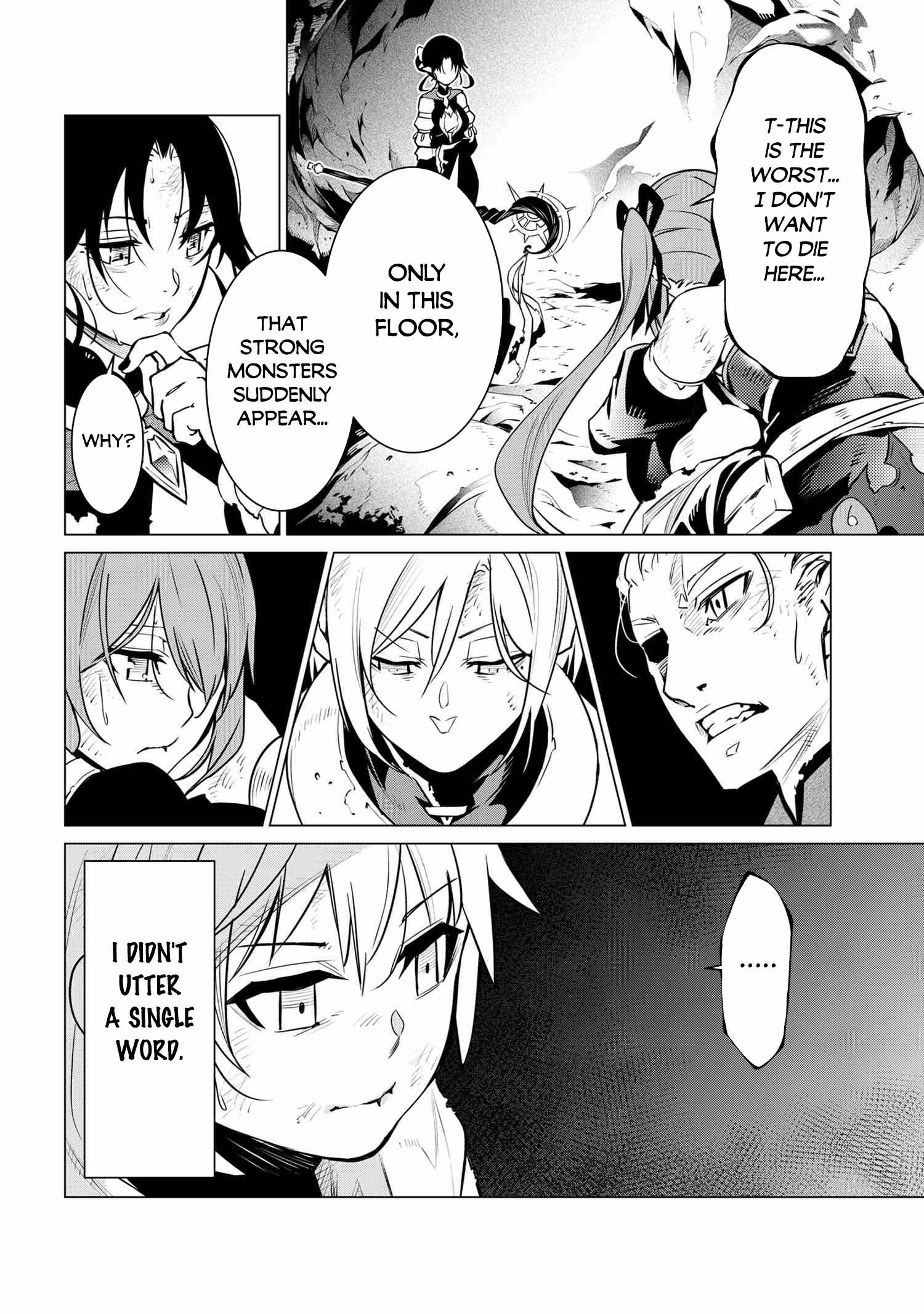 SSS-Rank Dungeon de Knife Ippon Tewatasare Tsuihou Sareta Shiro Madoushi: Yggdrasil no Noroi ni Yori Jakuten de Aru Maryoku Fusoku o Kokufukushi Sekai Saikyou e to Itaru Chapter 1 — Page 19