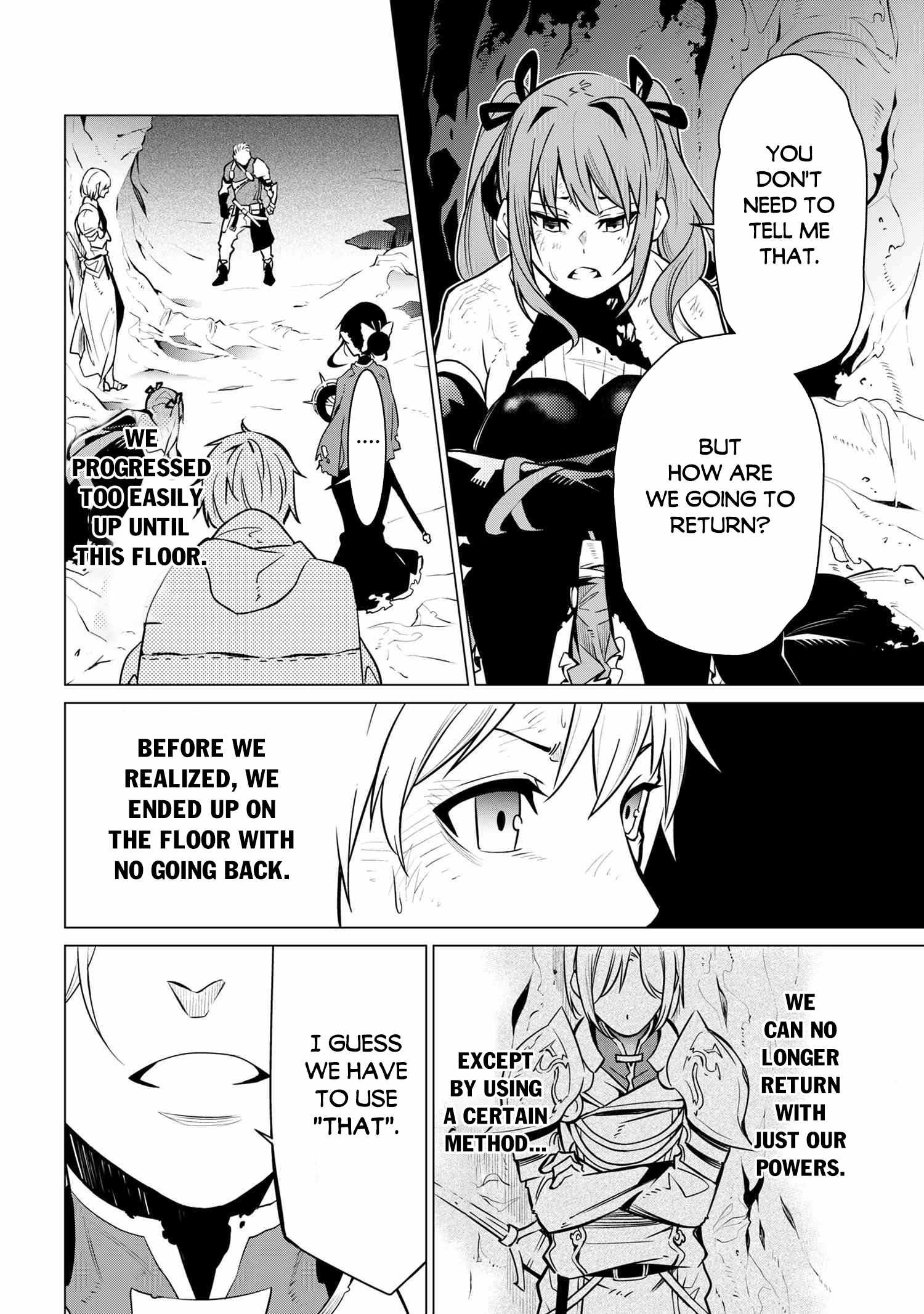SSS-Rank Dungeon de Knife Ippon Tewatasare Tsuihou Sareta Shiro Madoushi: Yggdrasil no Noroi ni Yori Jakuten de Aru Maryoku Fusoku o Kokufukushi Sekai Saikyou e to Itaru Chapter 1 — Page 21