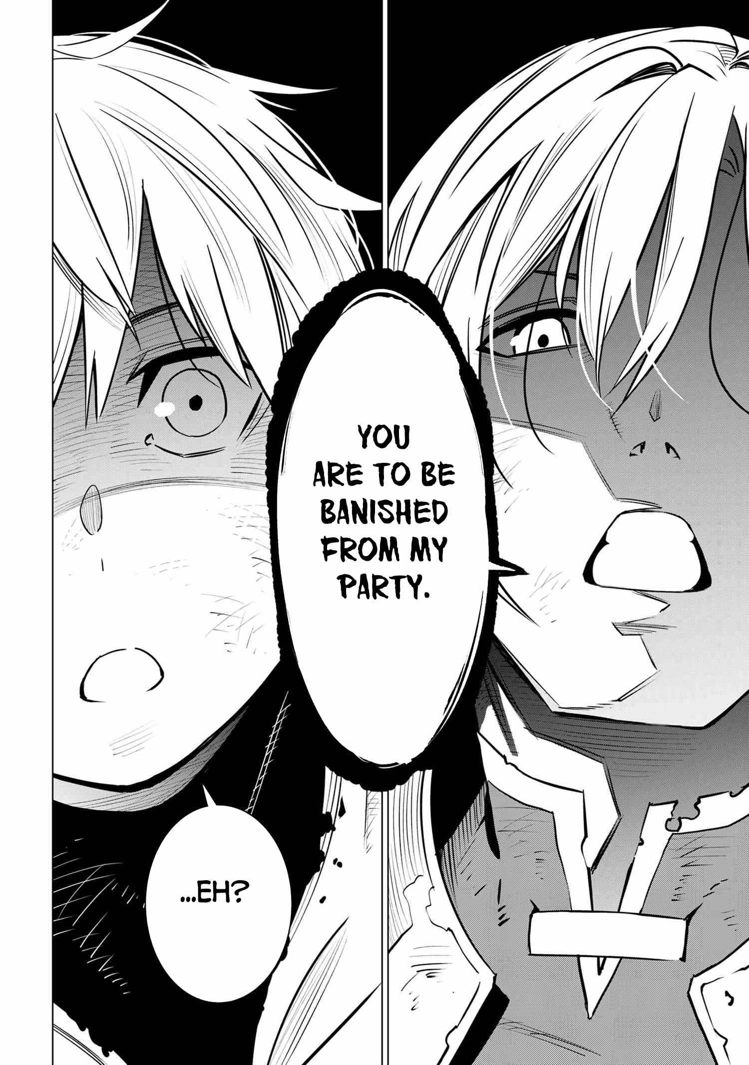 SSS-Rank Dungeon de Knife Ippon Tewatasare Tsuihou Sareta Shiro Madoushi: Yggdrasil no Noroi ni Yori Jakuten de Aru Maryoku Fusoku o Kokufukushi Sekai Saikyou e to Itaru Chapter 1 — Page 25