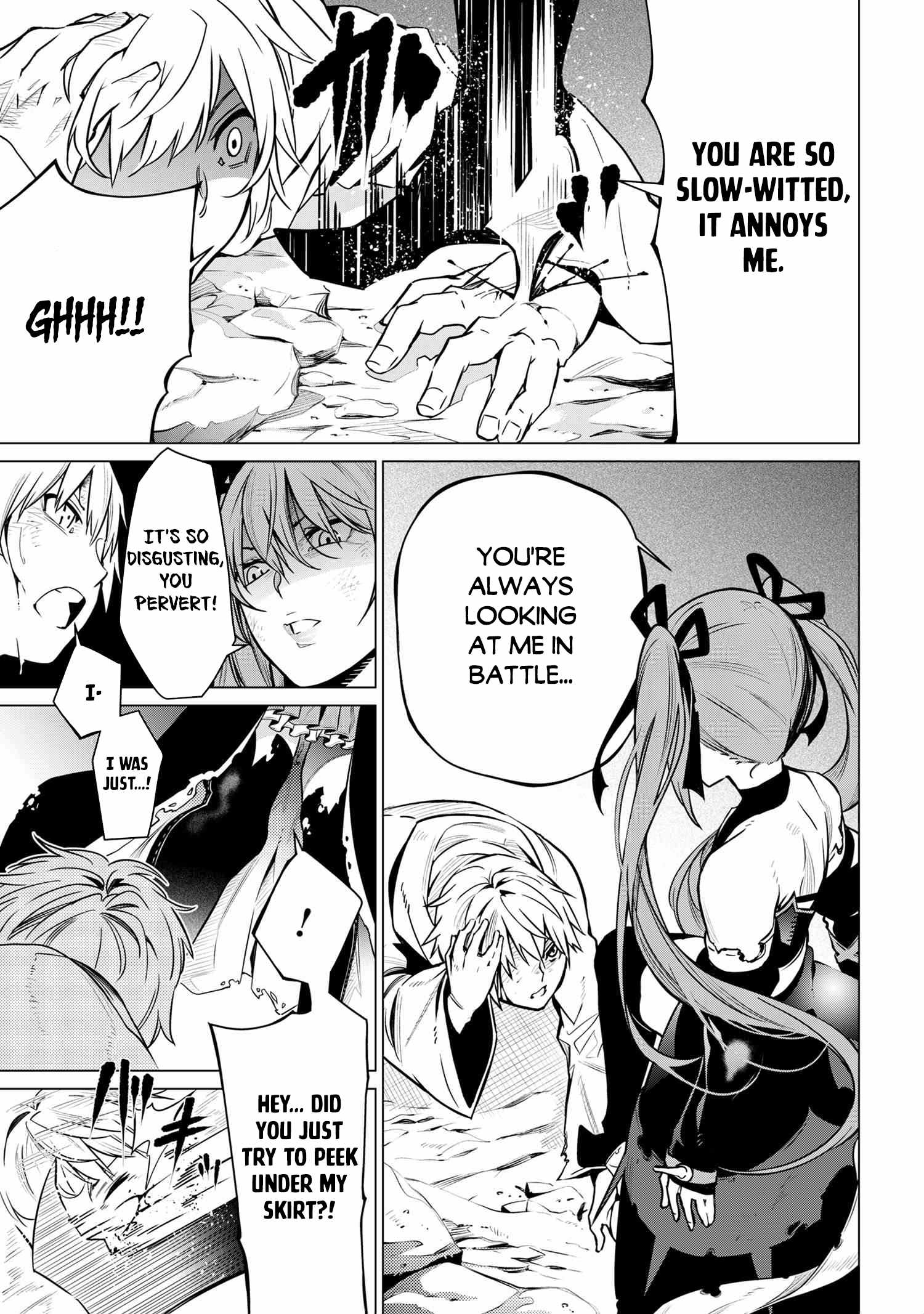 SSS-Rank Dungeon de Knife Ippon Tewatasare Tsuihou Sareta Shiro Madoushi: Yggdrasil no Noroi ni Yori Jakuten de Aru Maryoku Fusoku o Kokufukushi Sekai Saikyou e to Itaru Chapter 1 — Page 28