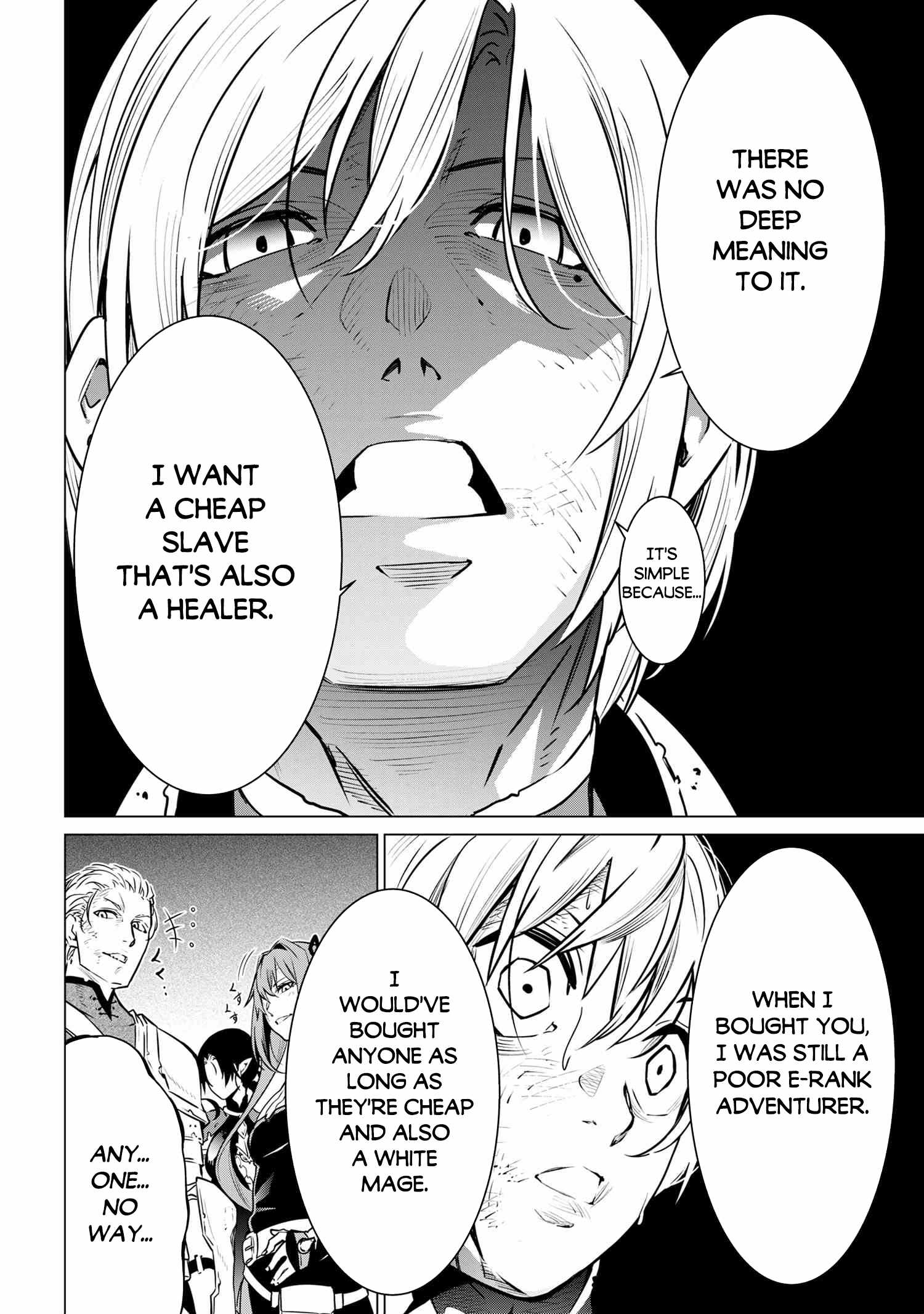 SSS-Rank Dungeon de Knife Ippon Tewatasare Tsuihou Sareta Shiro Madoushi: Yggdrasil no Noroi ni Yori Jakuten de Aru Maryoku Fusoku o Kokufukushi Sekai Saikyou e to Itaru Chapter 1 — Page 35