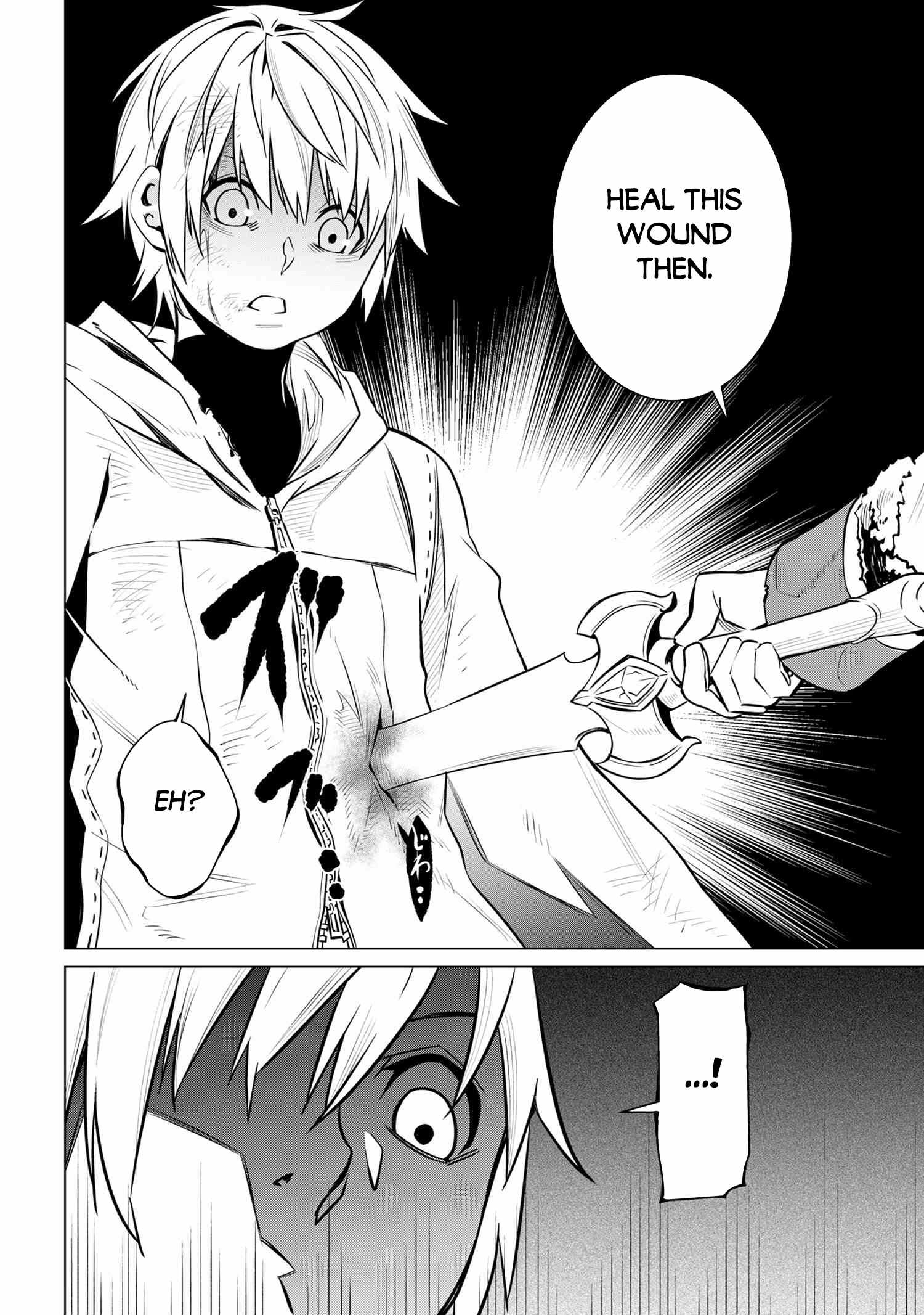 SSS-Rank Dungeon de Knife Ippon Tewatasare Tsuihou Sareta Shiro Madoushi: Yggdrasil no Noroi ni Yori Jakuten de Aru Maryoku Fusoku o Kokufukushi Sekai Saikyou e to Itaru Chapter 1 — Page 39
