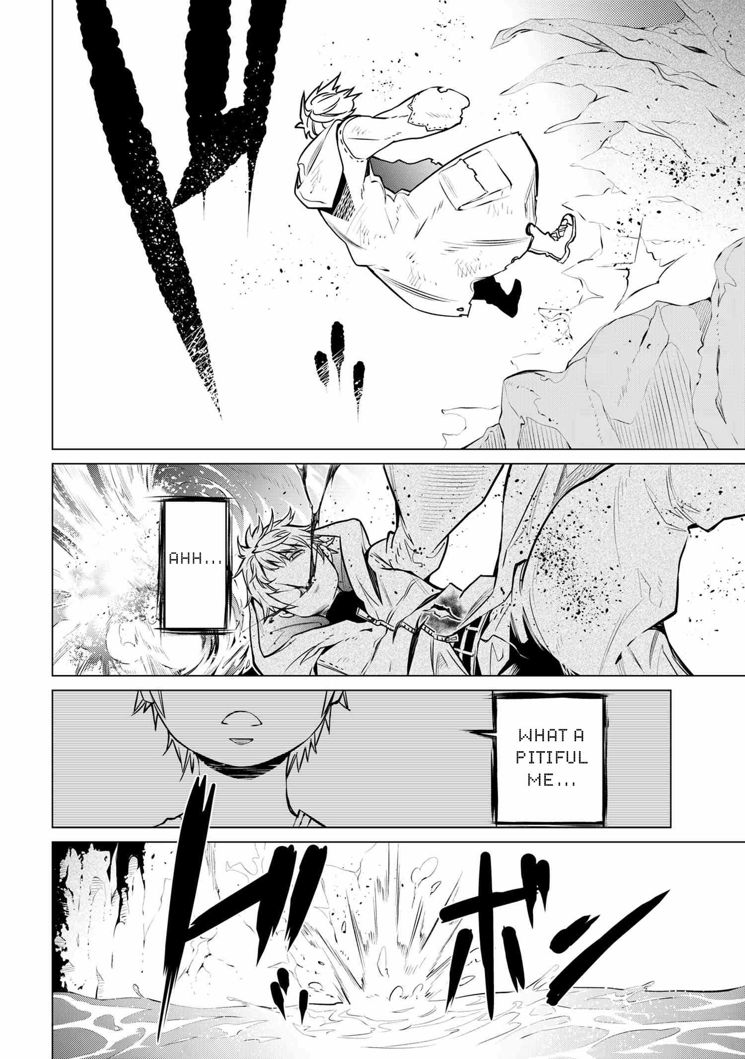 SSS-Rank Dungeon de Knife Ippon Tewatasare Tsuihou Sareta Shiro Madoushi: Yggdrasil no Noroi ni Yori Jakuten de Aru Maryoku Fusoku o Kokufukushi Sekai Saikyou e to Itaru Chapter 1 — Page 49